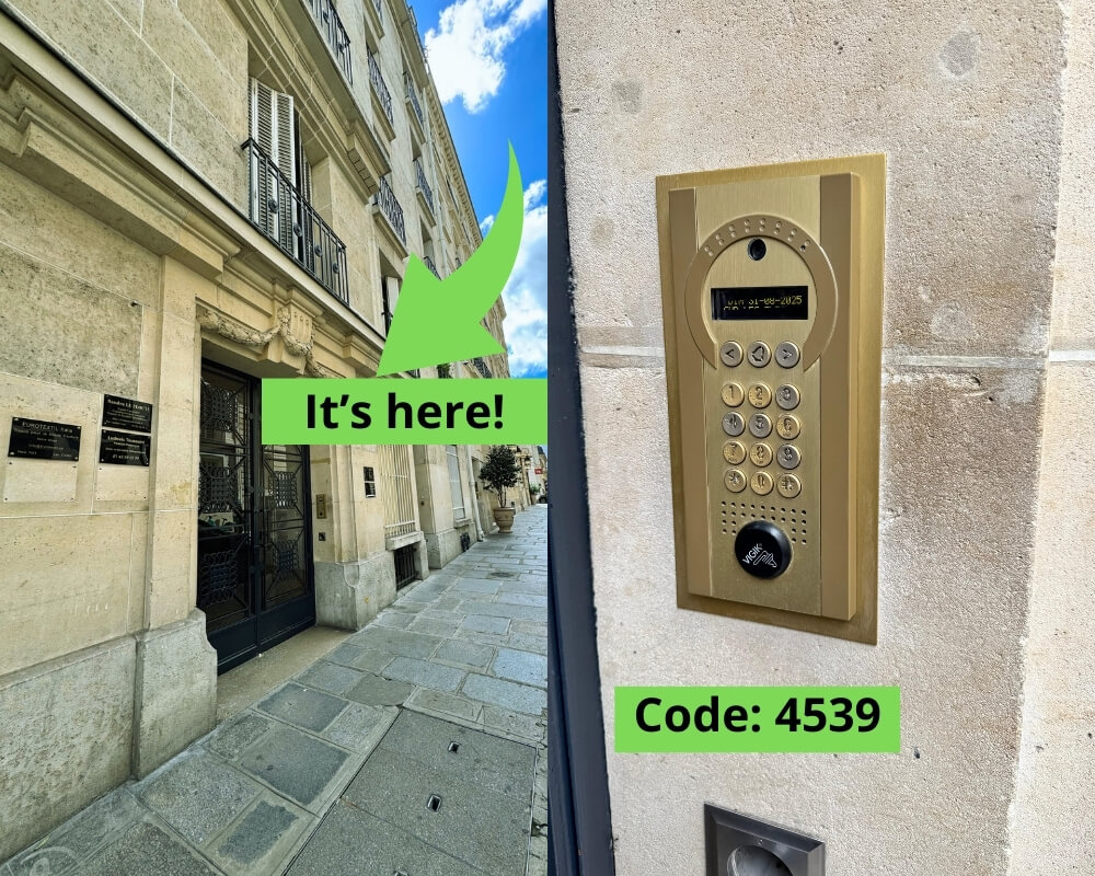 Entrada del edificio