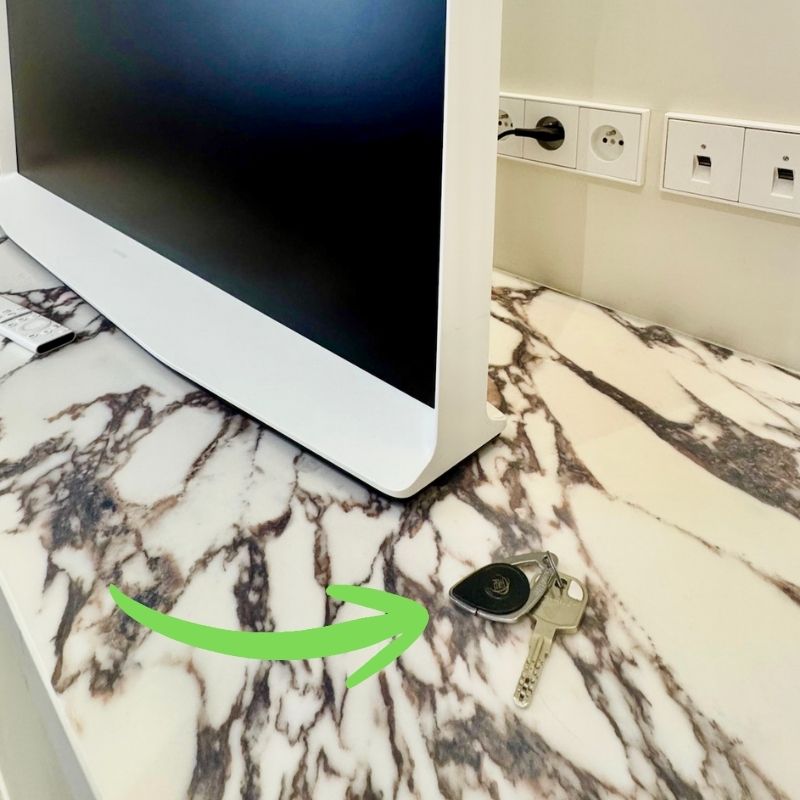 Llaves y tarjeta de acceso